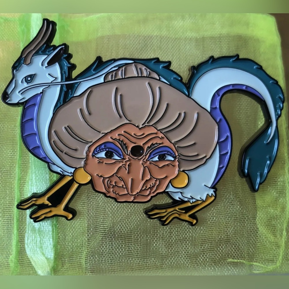 Haku X Yubaba Pin